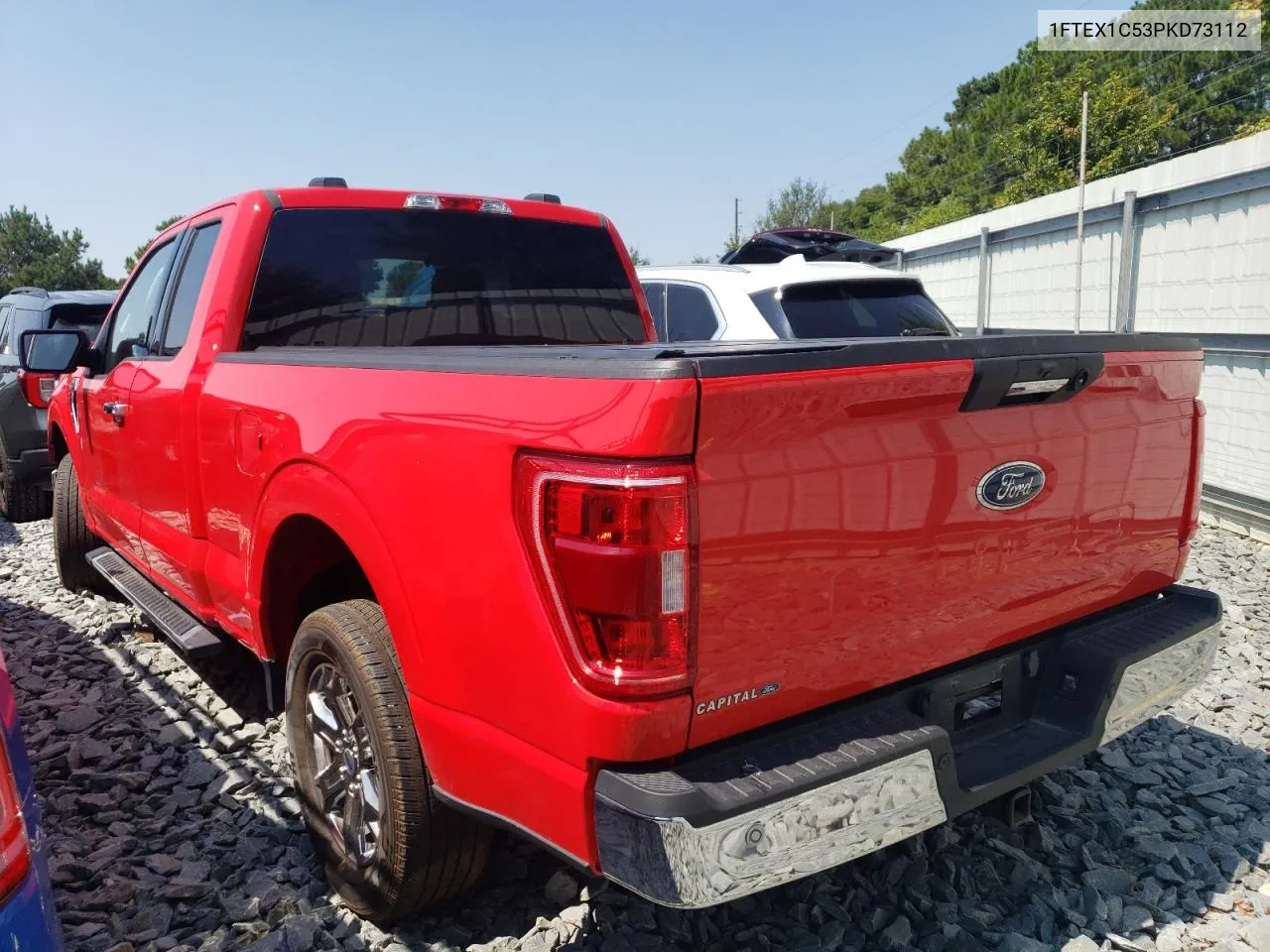 1FTEX1C53PKD73112 2023 Ford F150 Super Cab