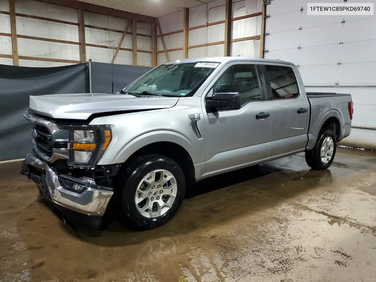 2023 Ford F150 Supercrew VIN: 1FTEW1C85PKD69740 Lot: 71196444