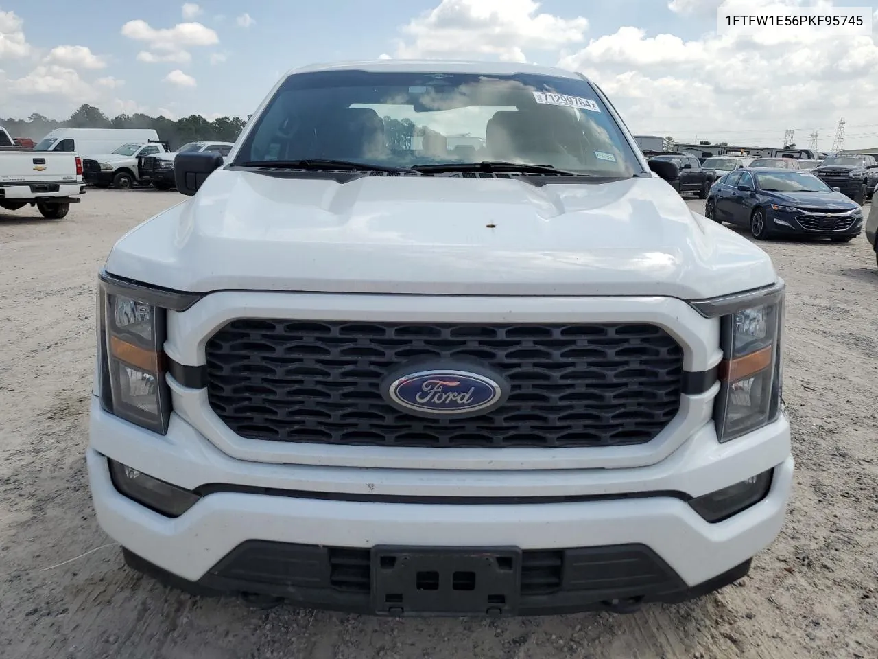 2023 Ford F150 Supercrew VIN: 1FTFW1E56PKF95745 Lot: 71299764