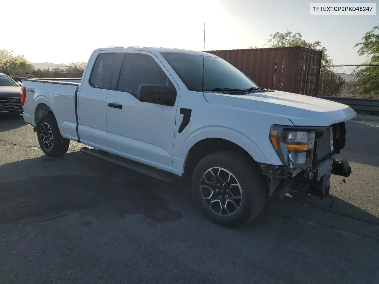 2023 Ford F150 Super Cab VIN: 1FTEX1CP9PKD48247 Lot: 71316784