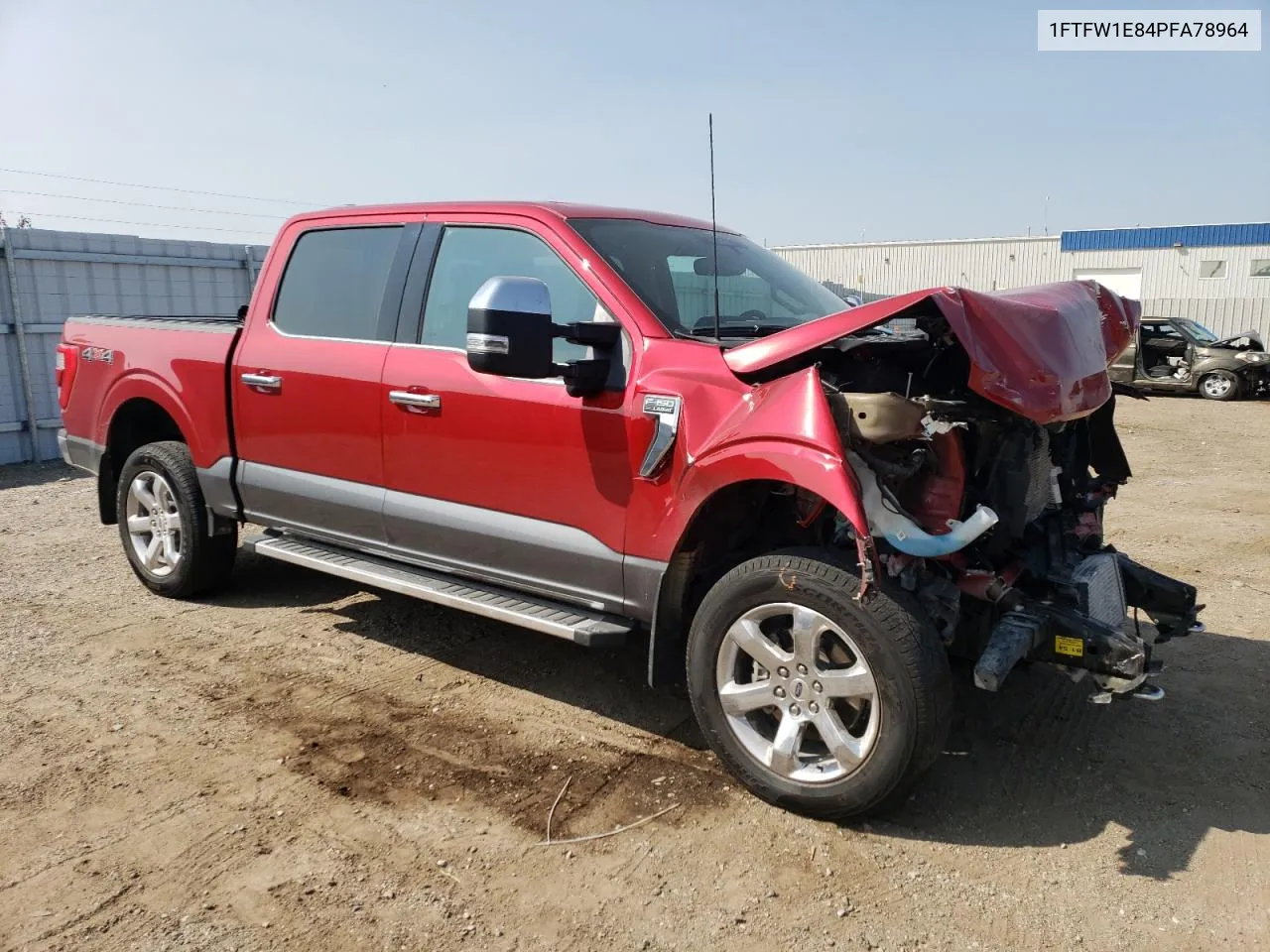 2023 Ford F150 Supercrew VIN: 1FTFW1E84PFA78964 Lot: 71549964