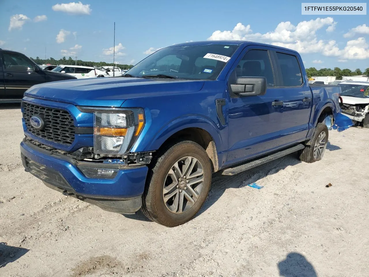 2023 Ford F150 Supercrew VIN: 1FTFW1E55PKG20540 Lot: 71648924