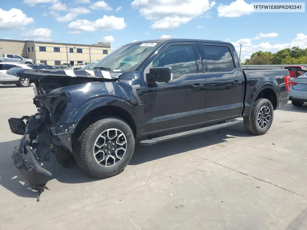 2023 Ford F150 Supercrew VIN: 1FTFW1E85PKD92341 Lot: 71762724