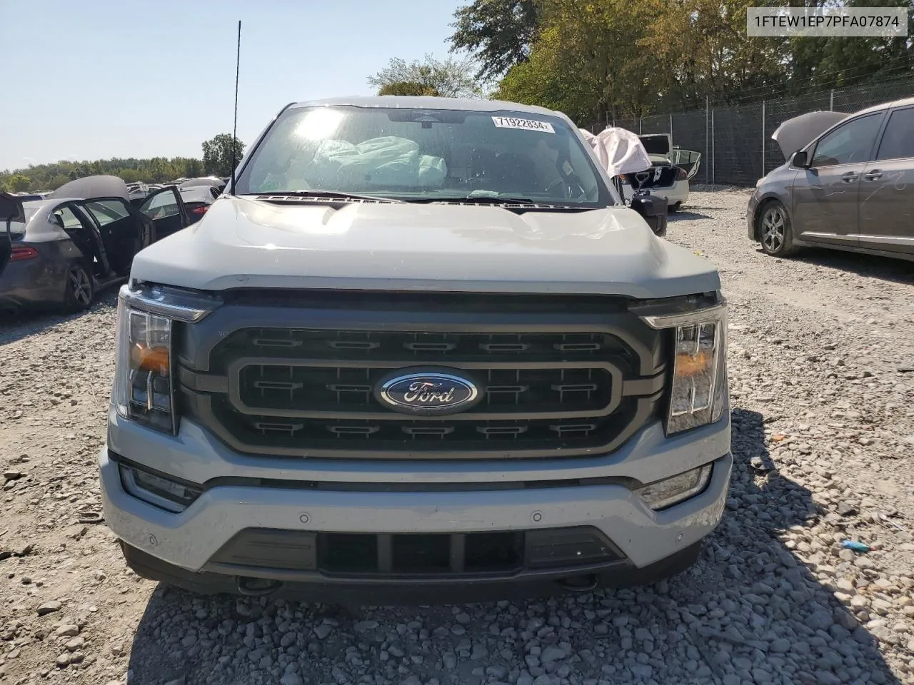 2023 Ford F150 Supercrew VIN: 1FTEW1EP7PFA07874 Lot: 71922834