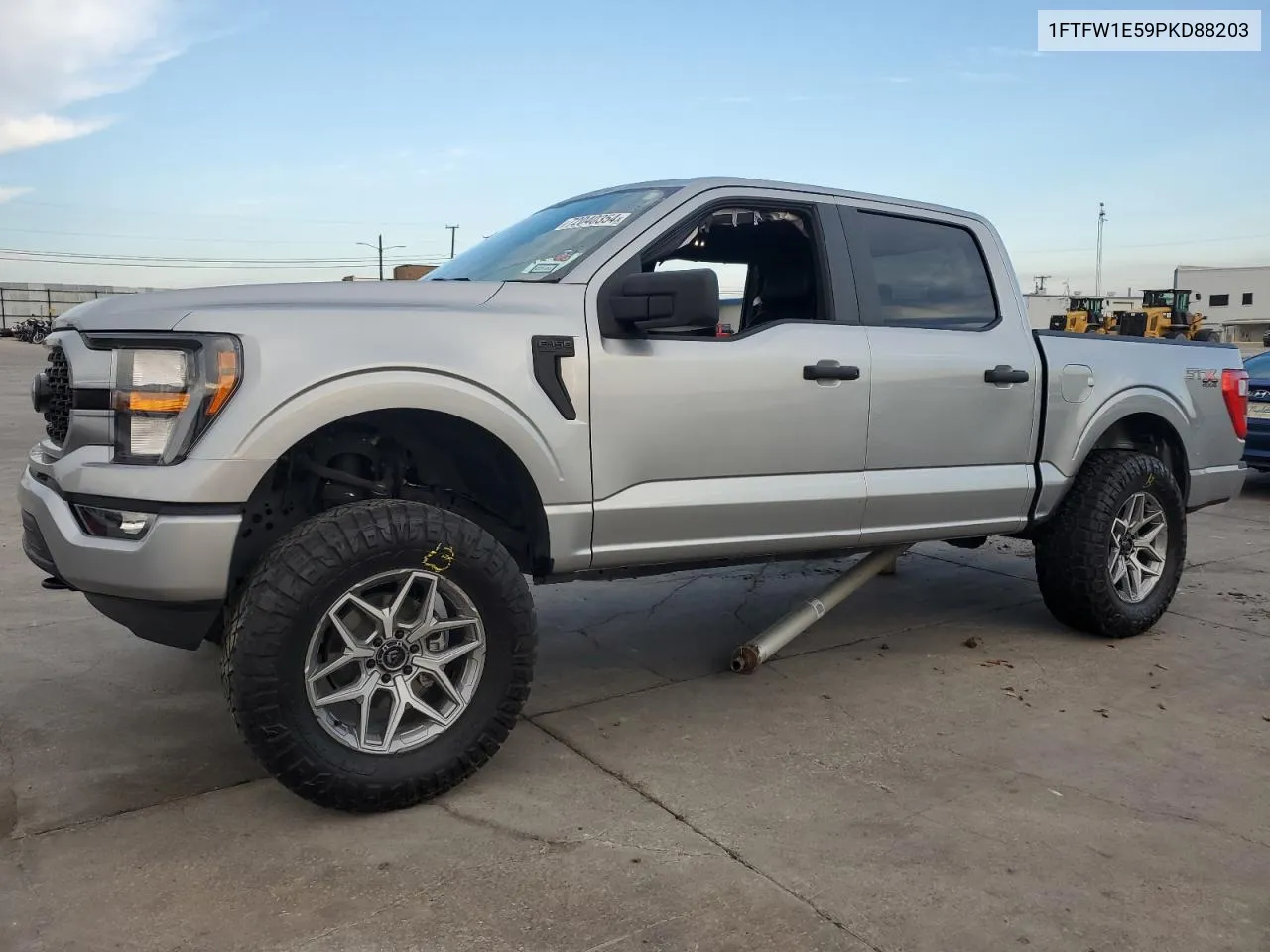 2023 Ford F150 Supercrew VIN: 1FTFW1E59PKD88203 Lot: 72040354