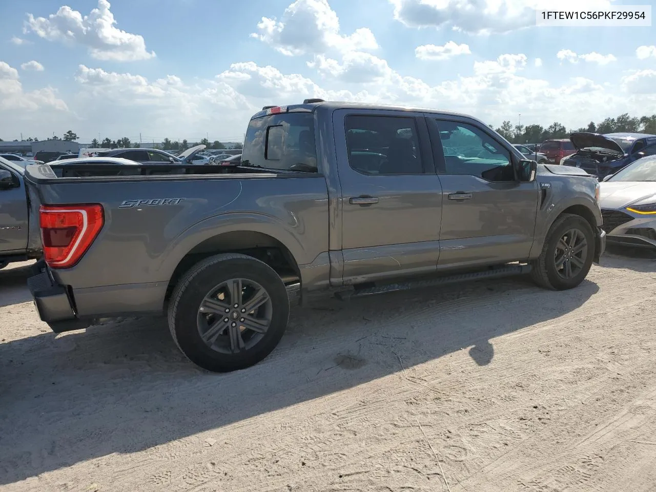 2023 Ford F150 Supercrew VIN: 1FTEW1C56PKF29954 Lot: 72421594