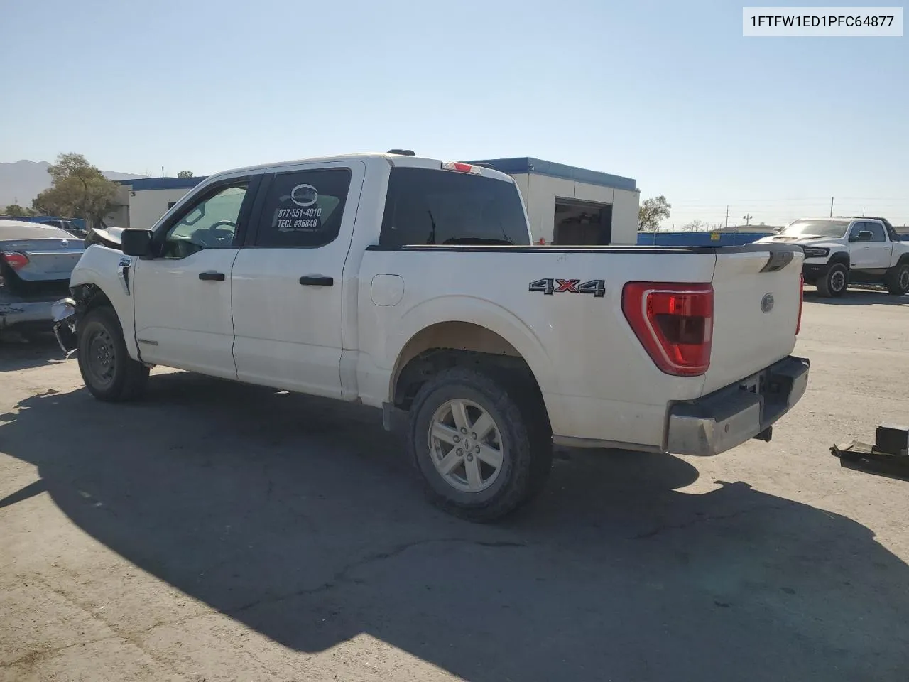 2023 Ford F150 Supercrew VIN: 1FTFW1ED1PFC64877 Lot: 73394954