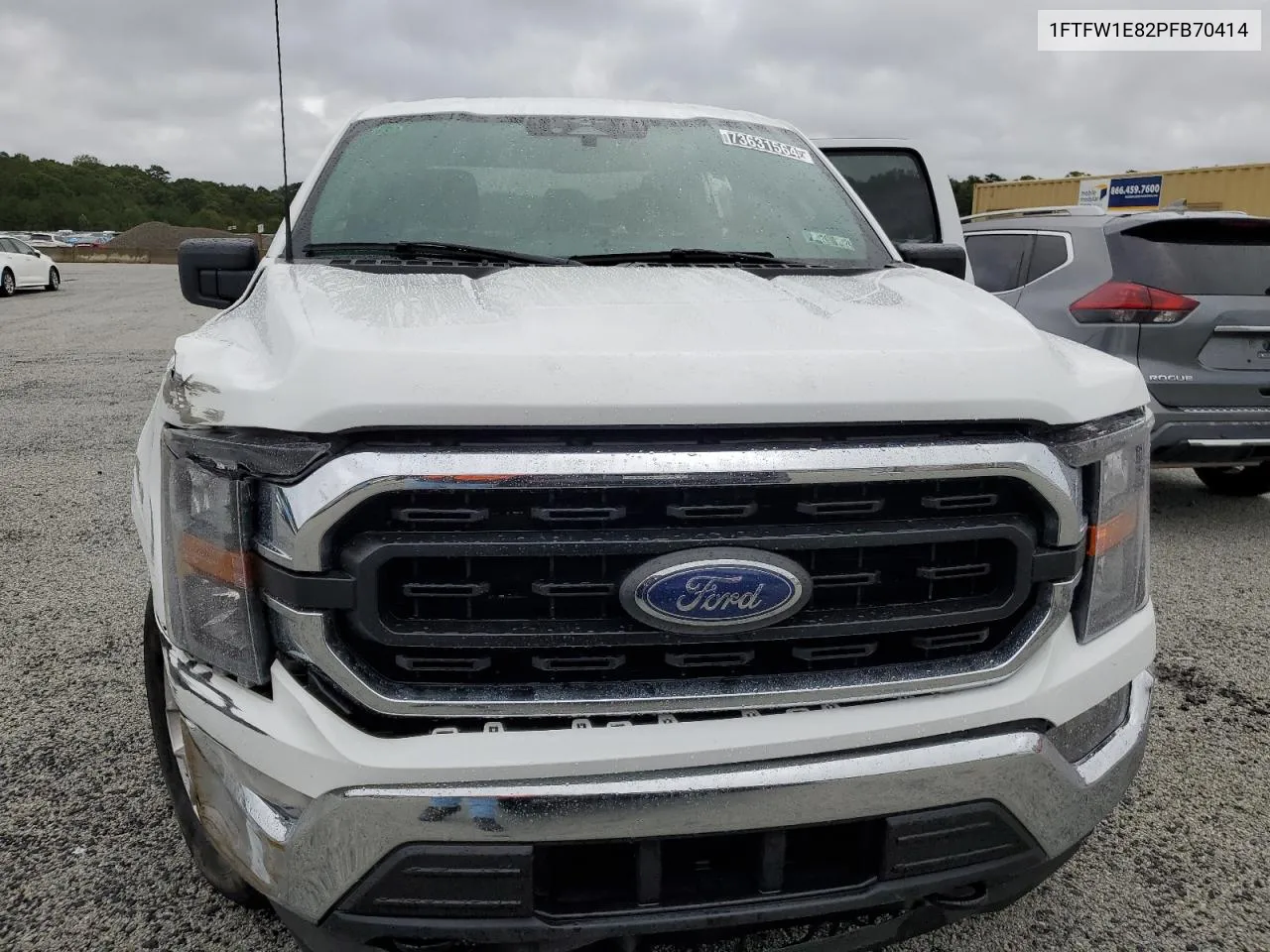 2023 Ford F150 Supercrew VIN: 1FTFW1E82PFB70414 Lot: 73631564