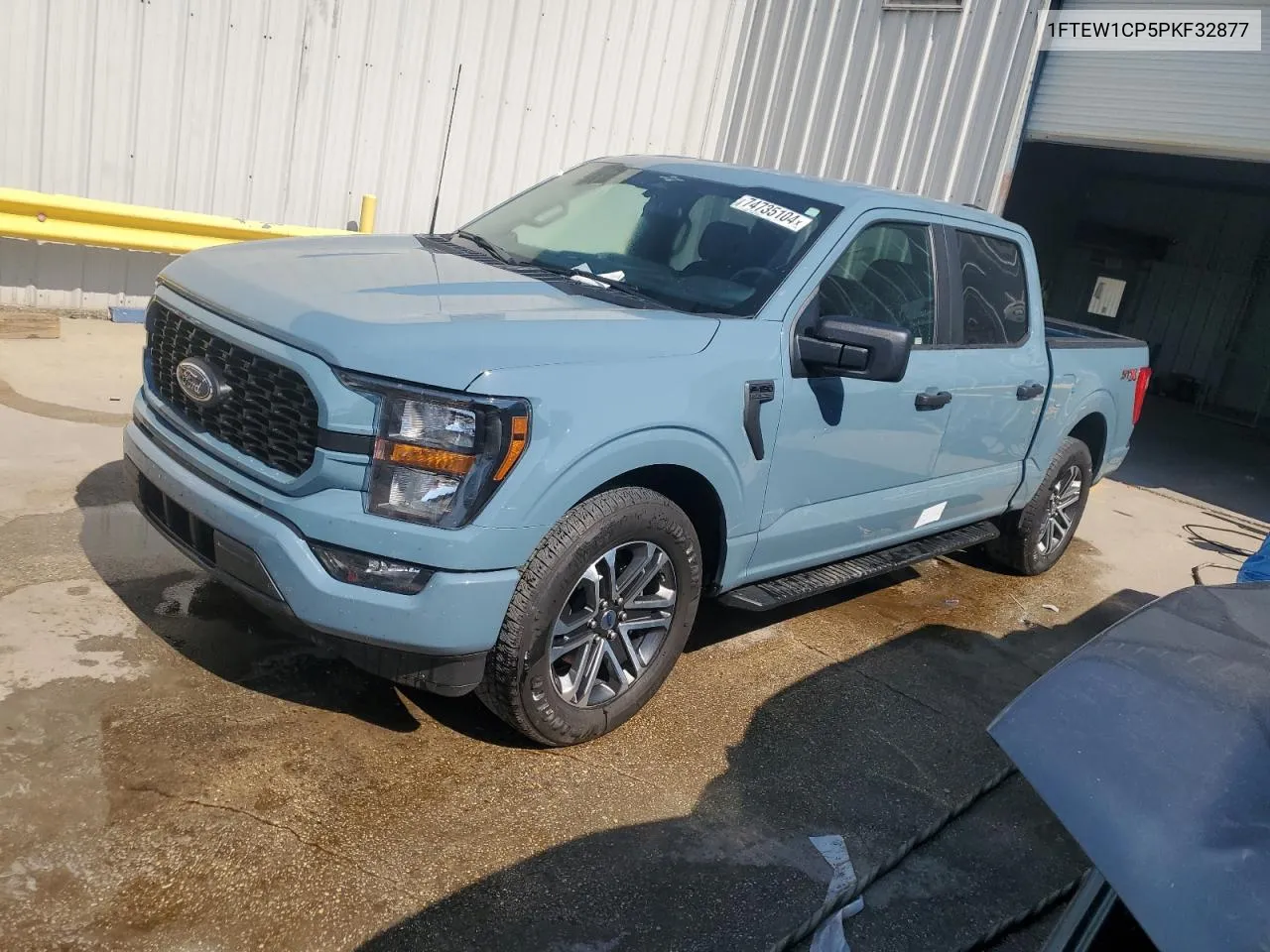 2023 Ford F150 Supercrew VIN: 1FTEW1CP5PKF32877 Lot: 74735104