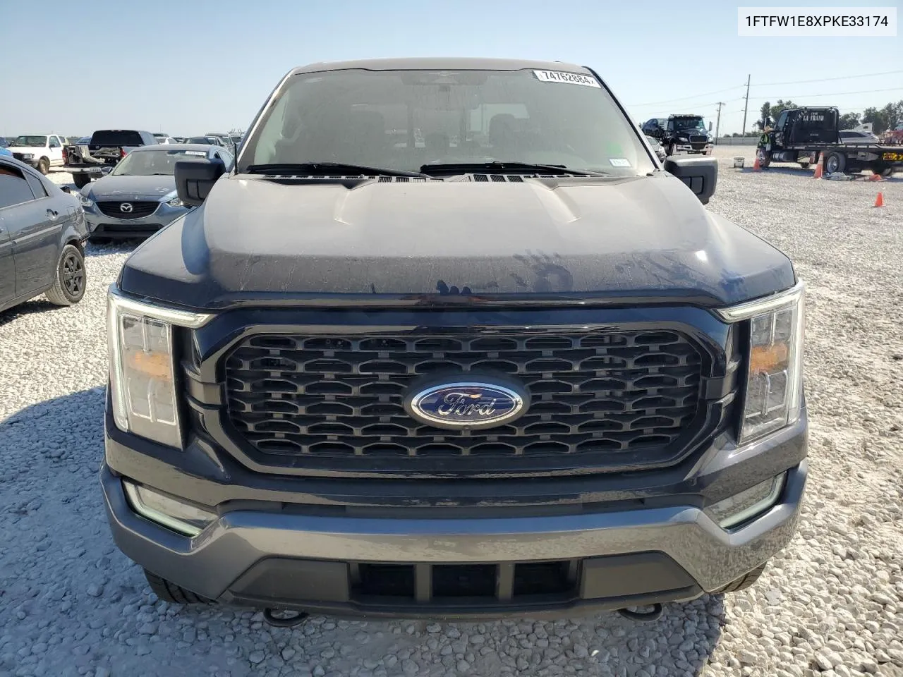 2023 Ford F150 Supercrew VIN: 1FTFW1E8XPKE33174 Lot: 74762884