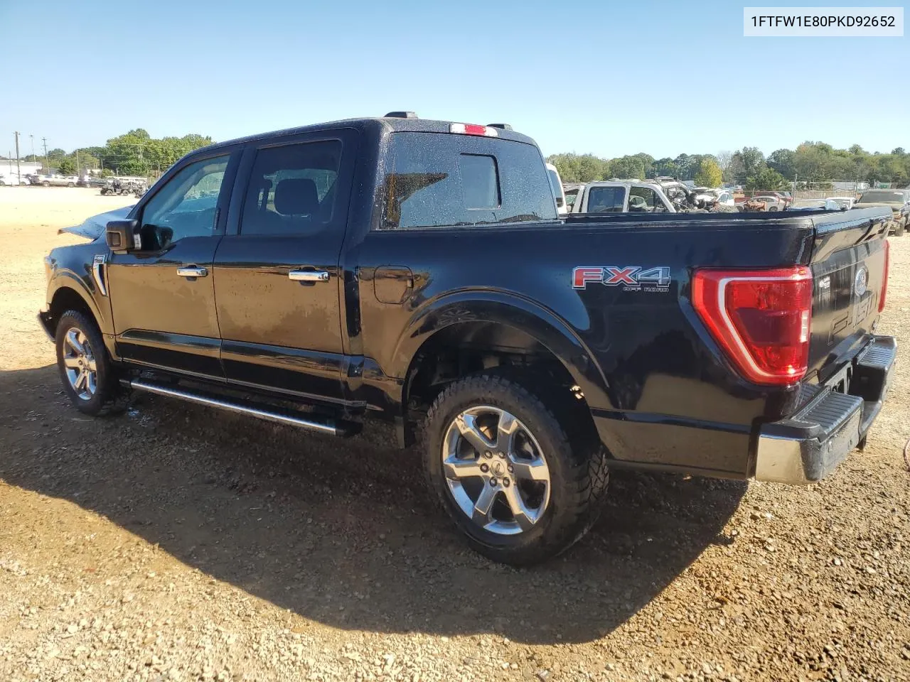 2023 Ford F150 Supercrew VIN: 1FTFW1E80PKD92652 Lot: 74947004