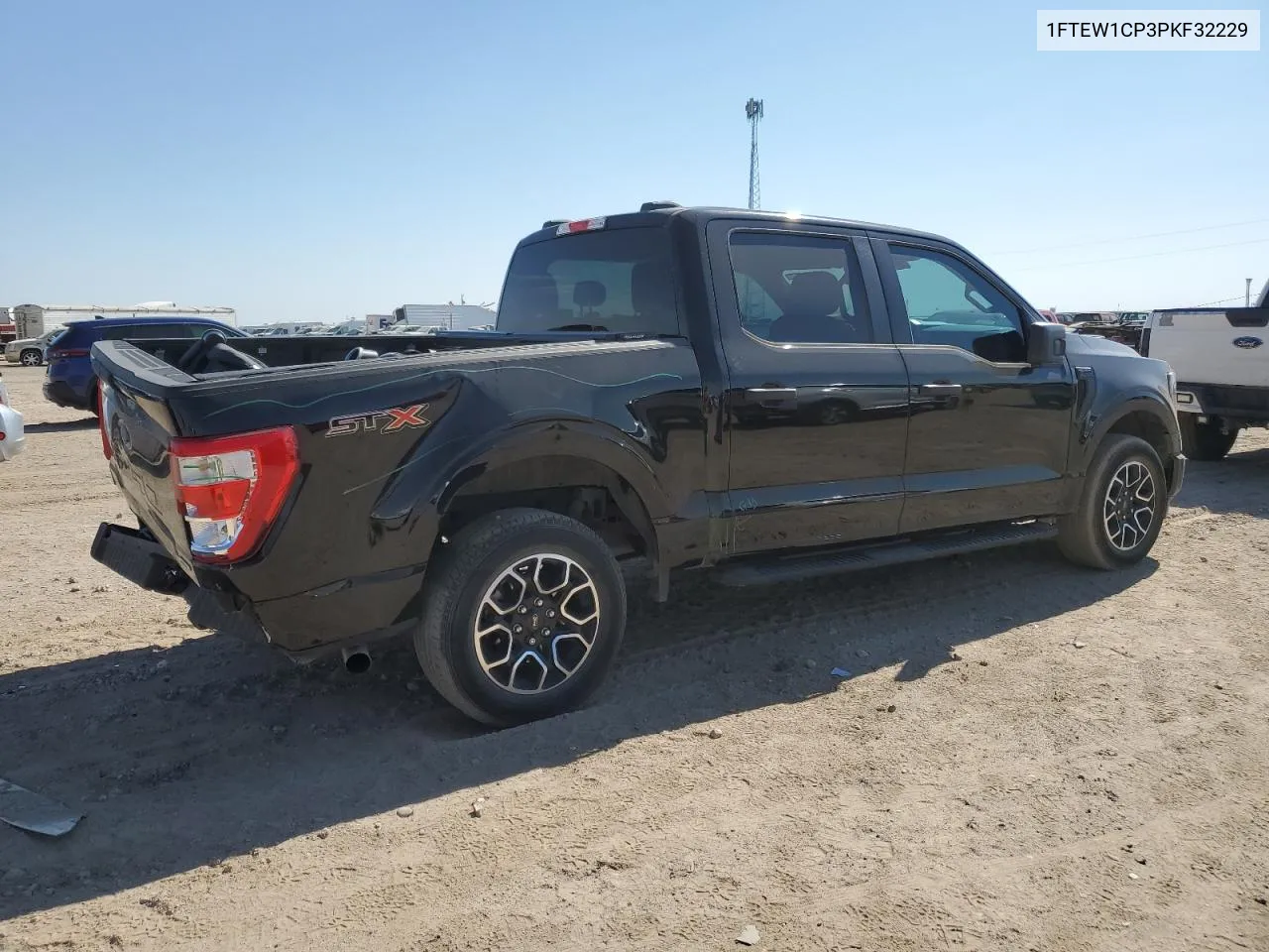 2023 Ford F150 Supercrew VIN: 1FTEW1CP3PKF32229 Lot: 75240684