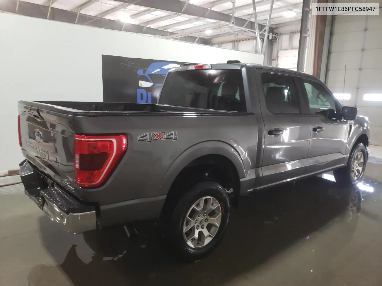 2023 Ford F150 Supercrew VIN: 1FTFW1E86PFC58947 Lot: 76487474