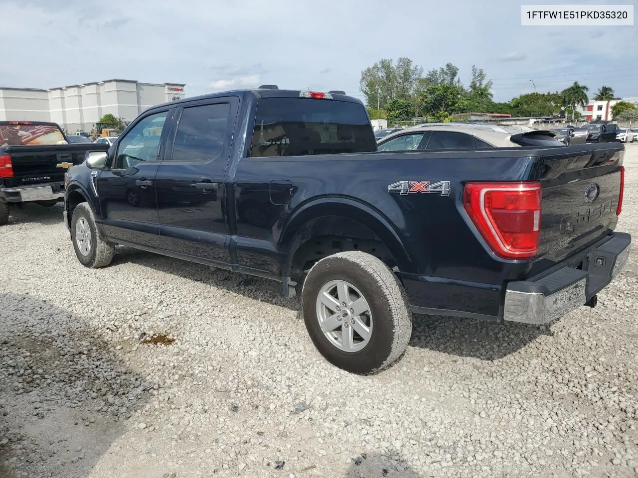 1FTFW1E51PKD35320 2023 Ford F150 Supercrew