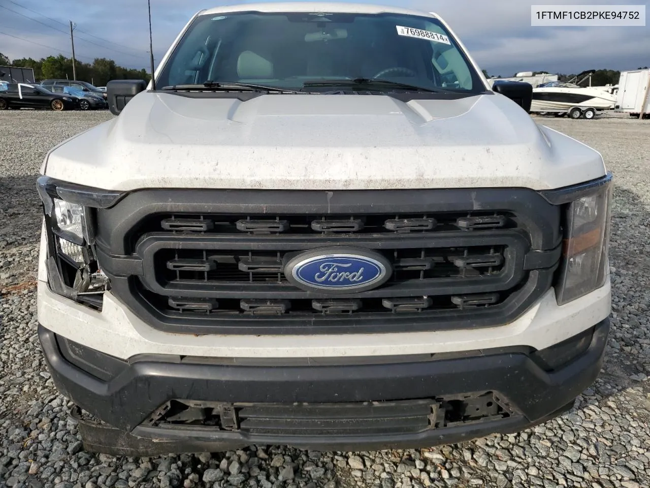 2023 Ford F150 VIN: 1FTMF1CB2PKE94752 Lot: 76988814