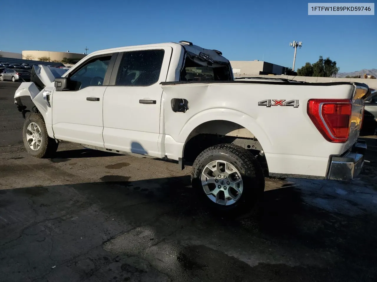 2023 Ford F150 Supercrew VIN: 1FTFW1E89PKD59746 Lot: 77585784