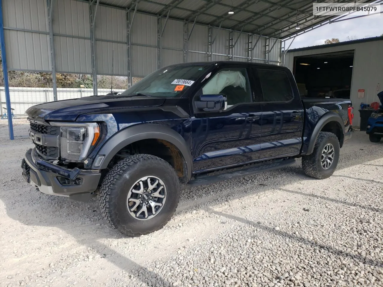 2023 Ford F150 Raptor VIN: 1FTFW1RG8PFB45079 Lot: 78619664