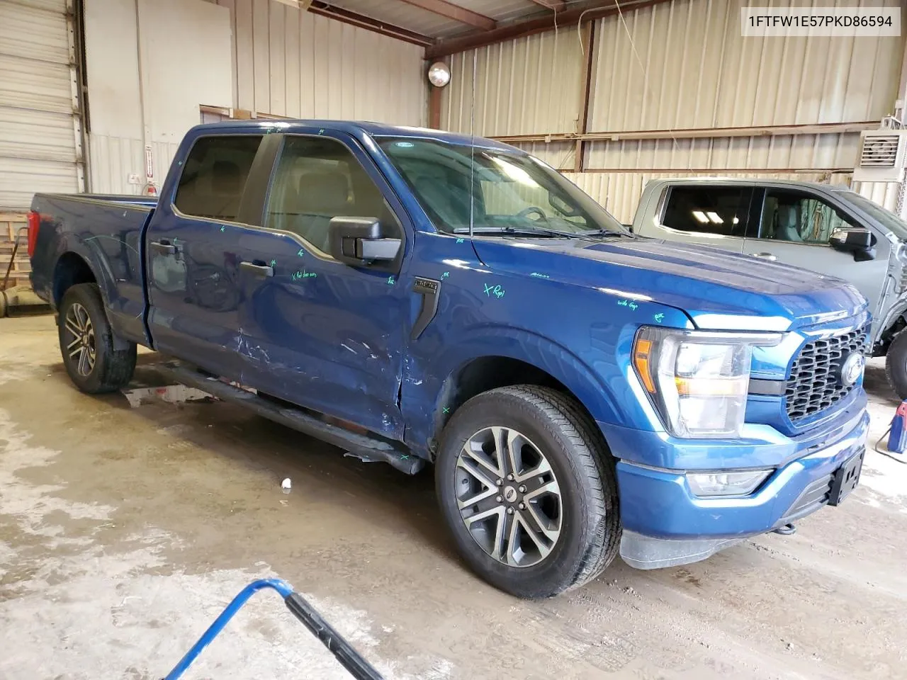 2023 Ford F150 Supercrew VIN: 1FTFW1E57PKD86594 Lot: 79305164