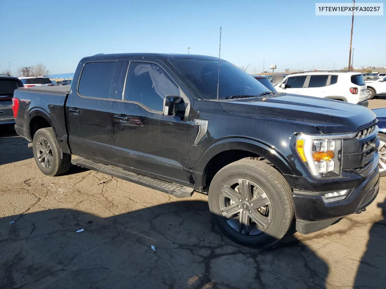 2023 Ford F150 Supercrew VIN: 1FTEW1EPXPFA30257 Lot: 79702504