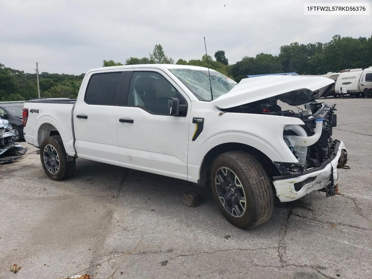 2024 Ford F150 Stx VIN: 1FTFW2L57RKD56376 Lot: 67075314