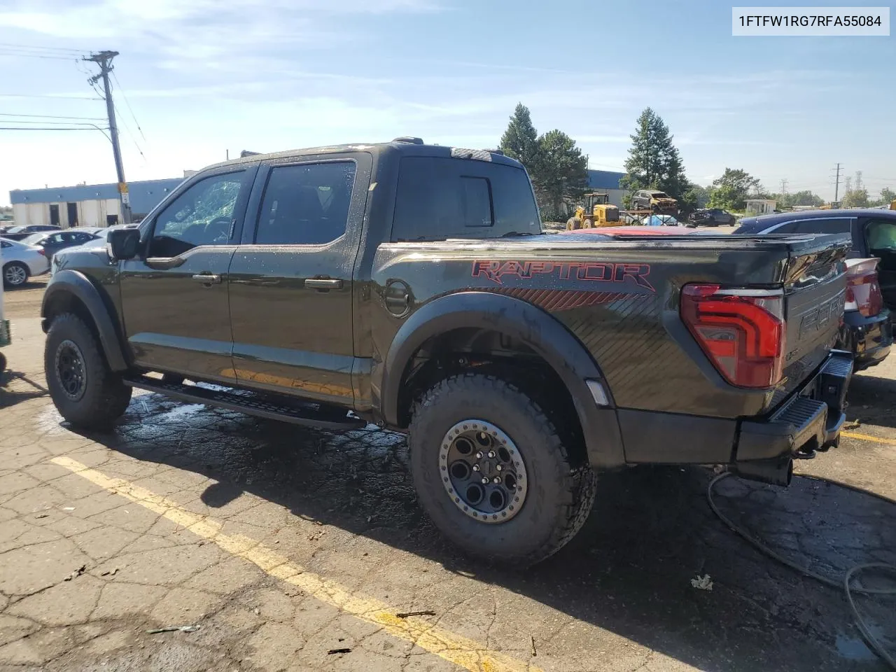 2024 Ford F150 Raptor VIN: 1FTFW1RG7RFA55084 Lot: 70282524