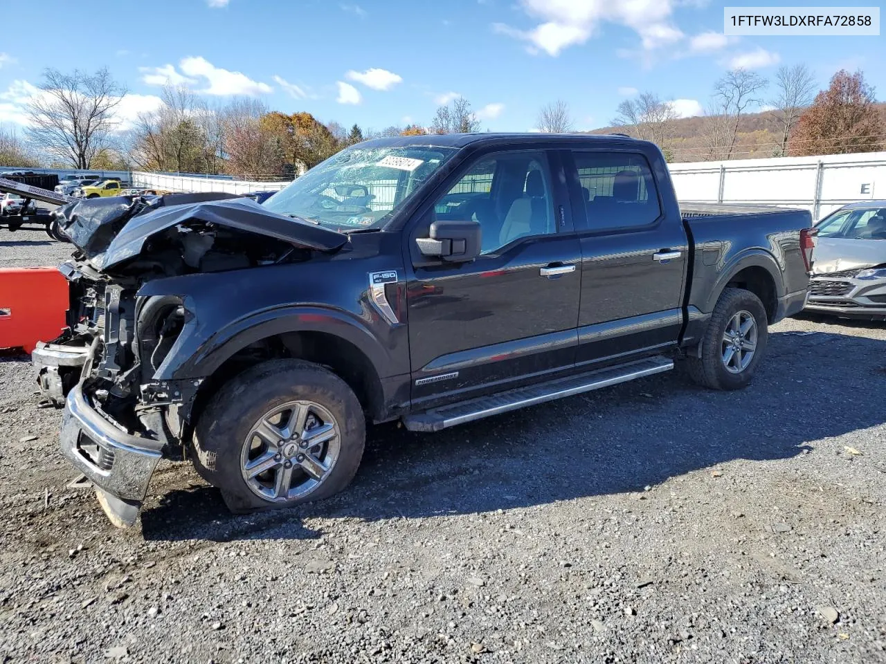 2024 Ford F150 Xlt VIN: 1FTFW3LDXRFA72858 Lot: 80396014