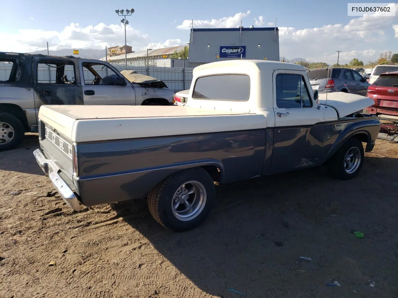 1965 Ford F-100 VIN: F10JD637602 Lot: 76163594