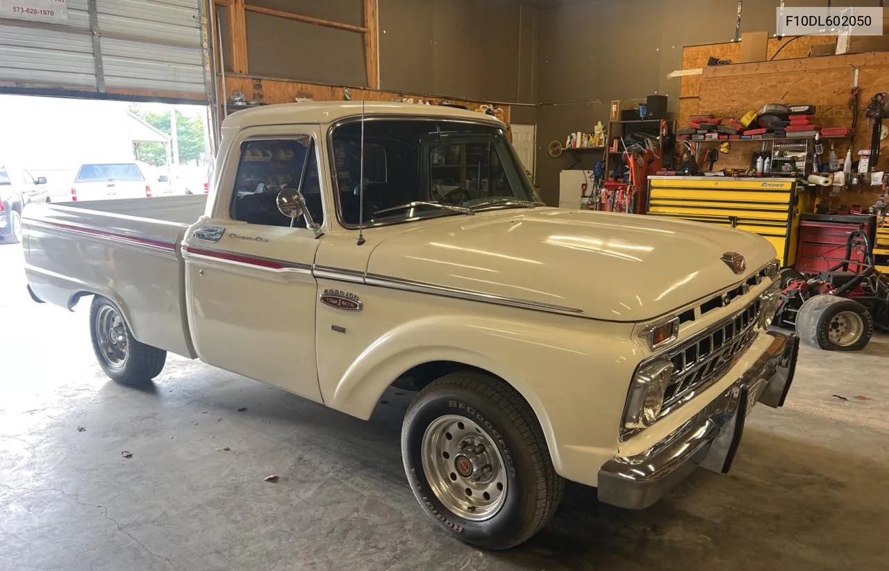 1965 Ford F100 Custm VIN: F10DL602050 Lot: 78170124