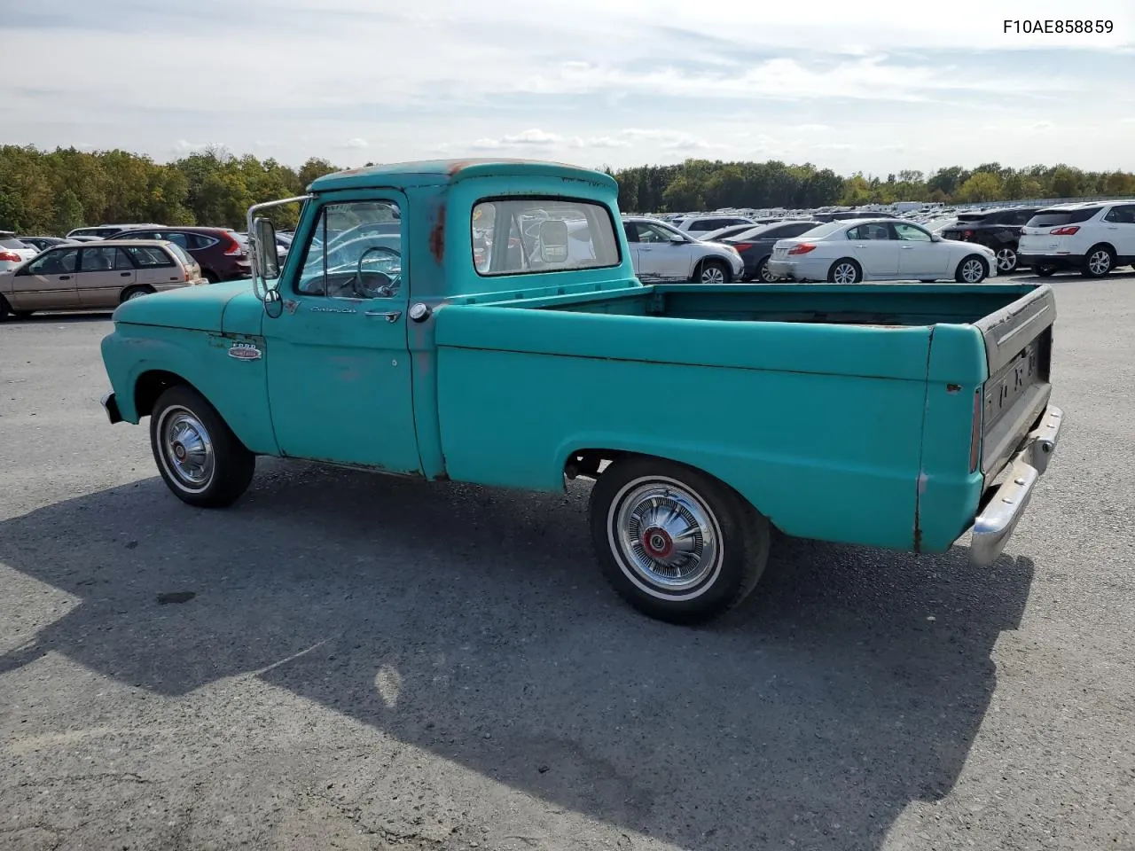 1966 Ford F100 VIN: F10AE858859 Lot: 71984094