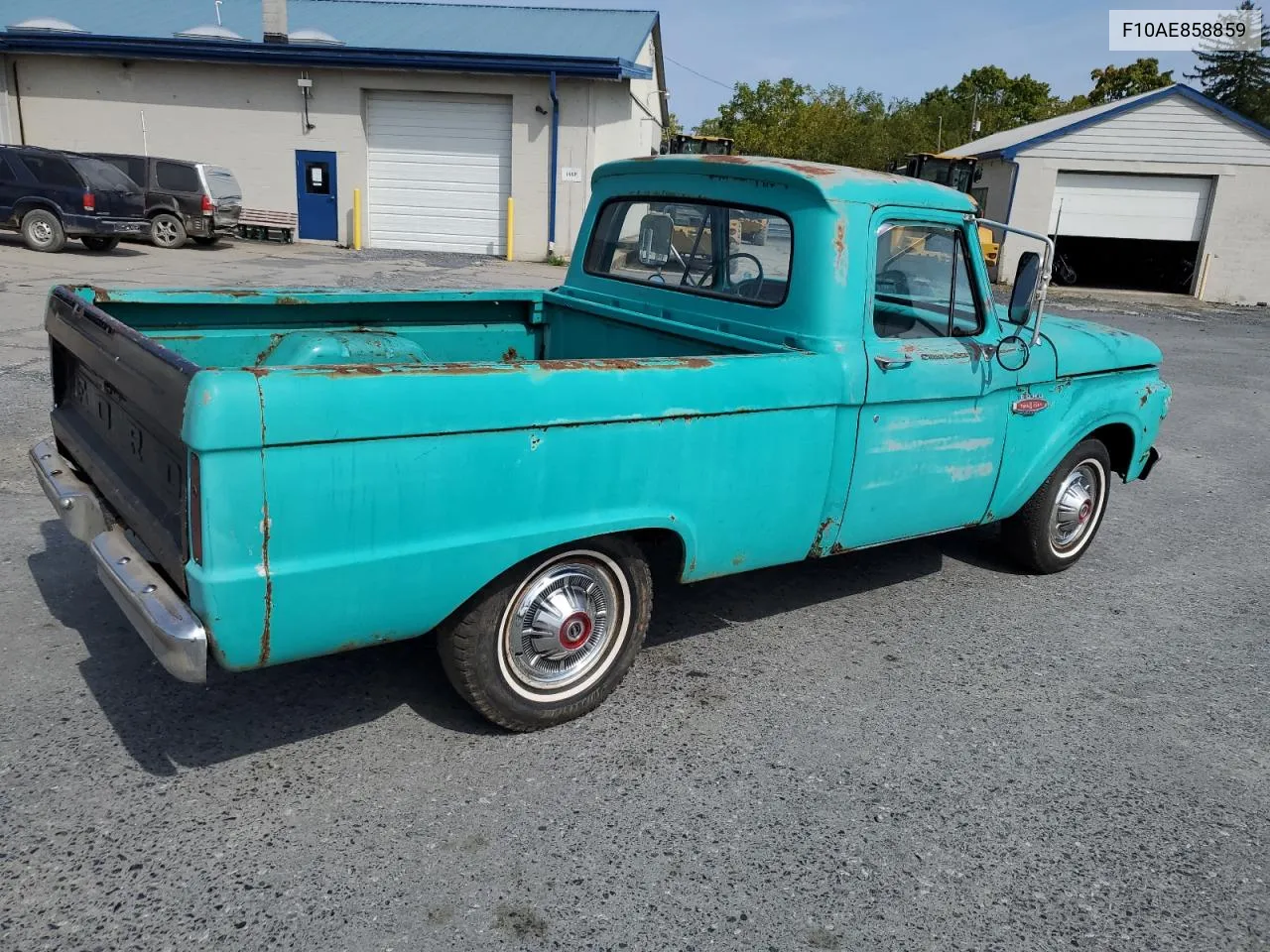 1966 Ford F100 VIN: F10AE858859 Lot: 71984094