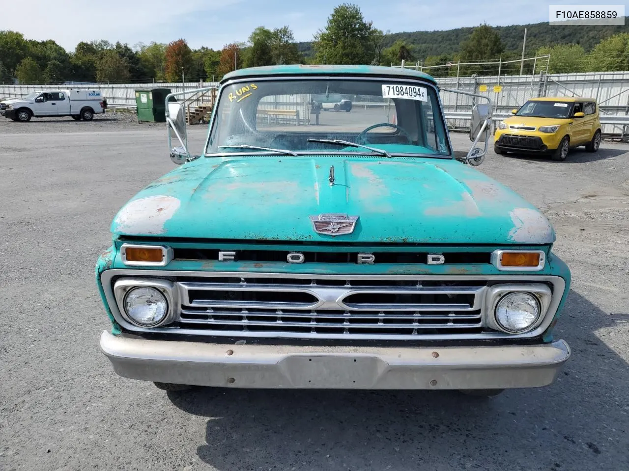 F10AE858859 1966 Ford F100