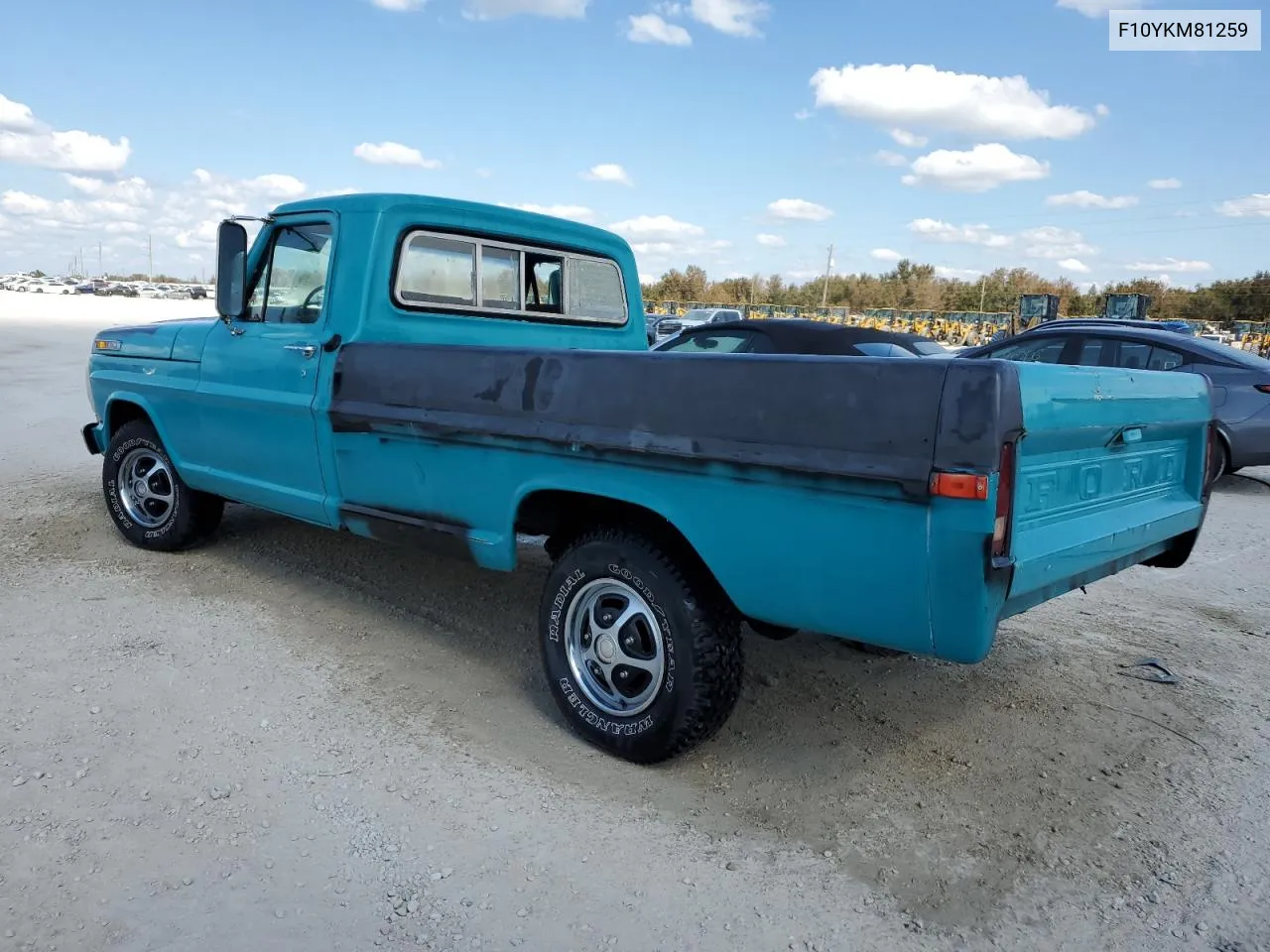 1972 Ford F100 VIN: F10YKM81259 Lot: 75919214