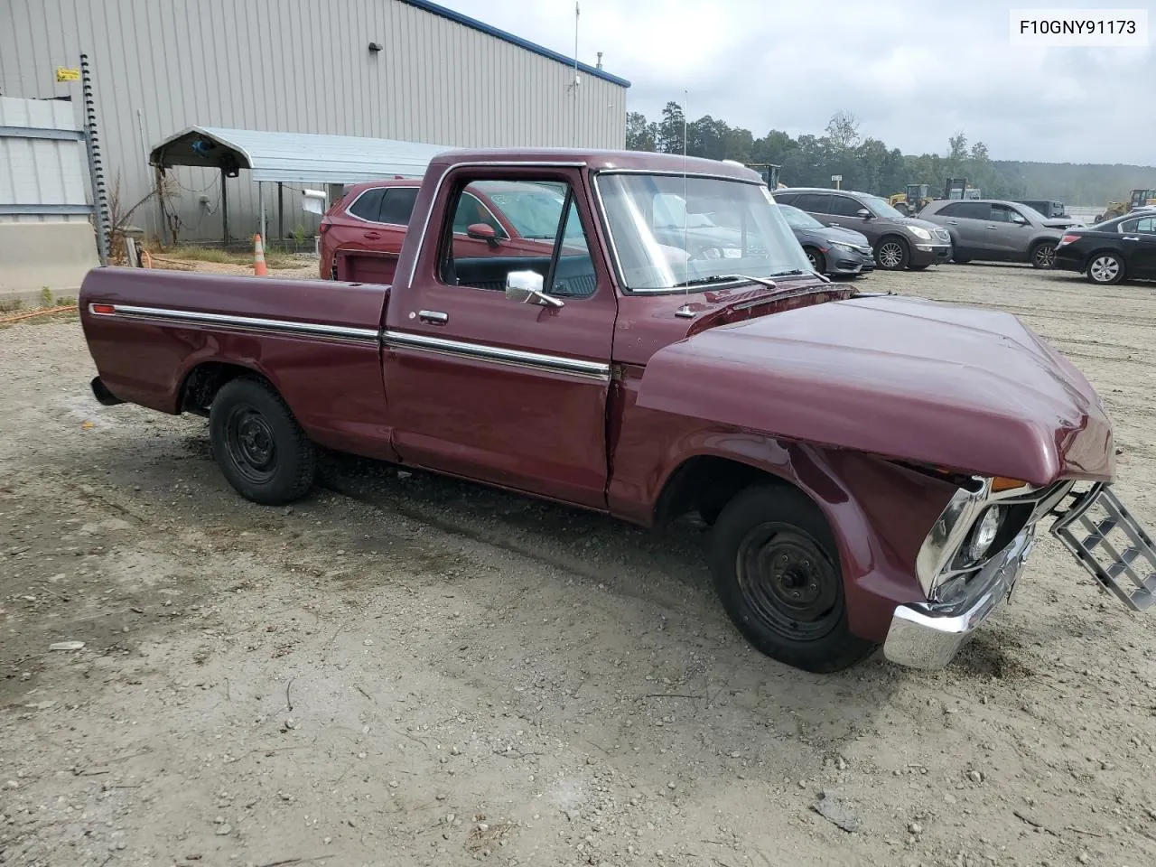 1977 Ford F100 VIN: F10GNY91173 Lot: 72457064