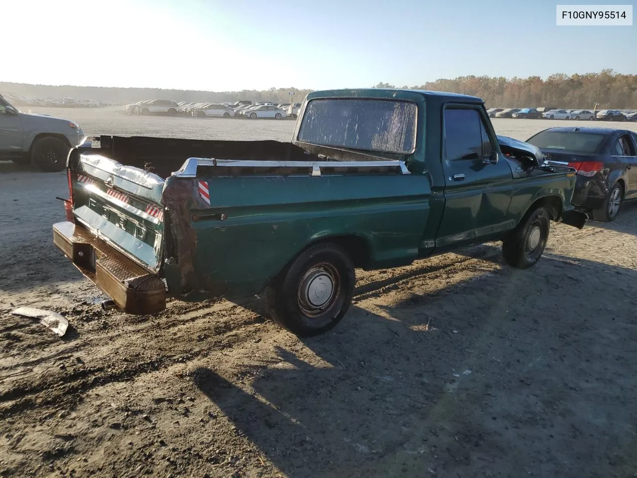 1977 Ford F100 VIN: F10GNY95514 Lot: 75607304