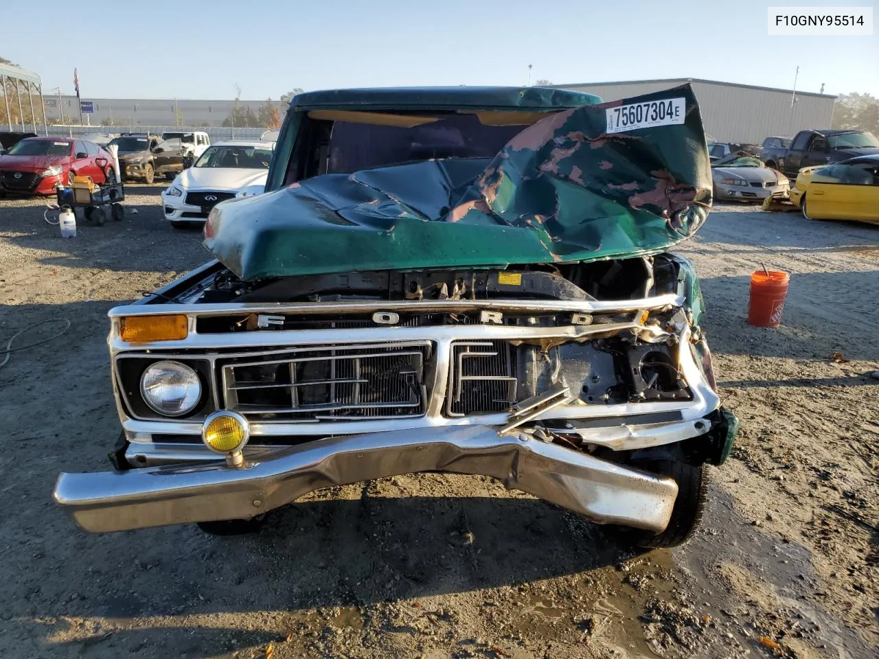 1977 Ford F100 VIN: F10GNY95514 Lot: 75607304