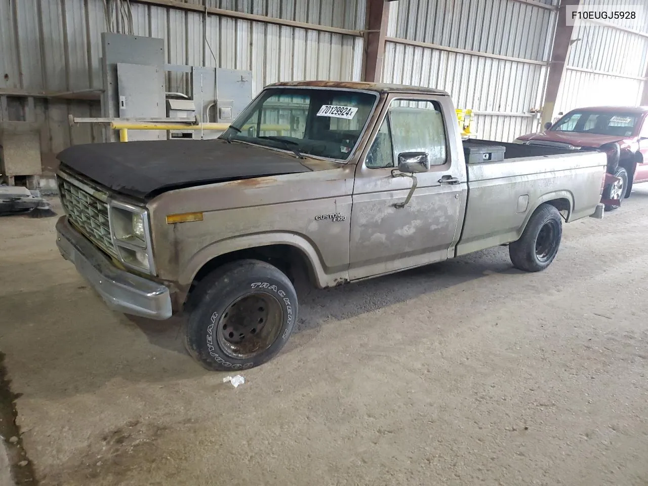 1980 Ford F100 VIN: F10EUGJ5928 Lot: 70129924