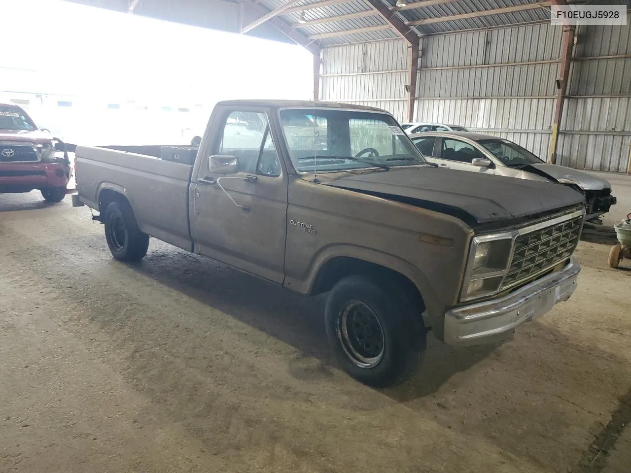 1980 Ford F100 VIN: F10EUGJ5928 Lot: 70129924