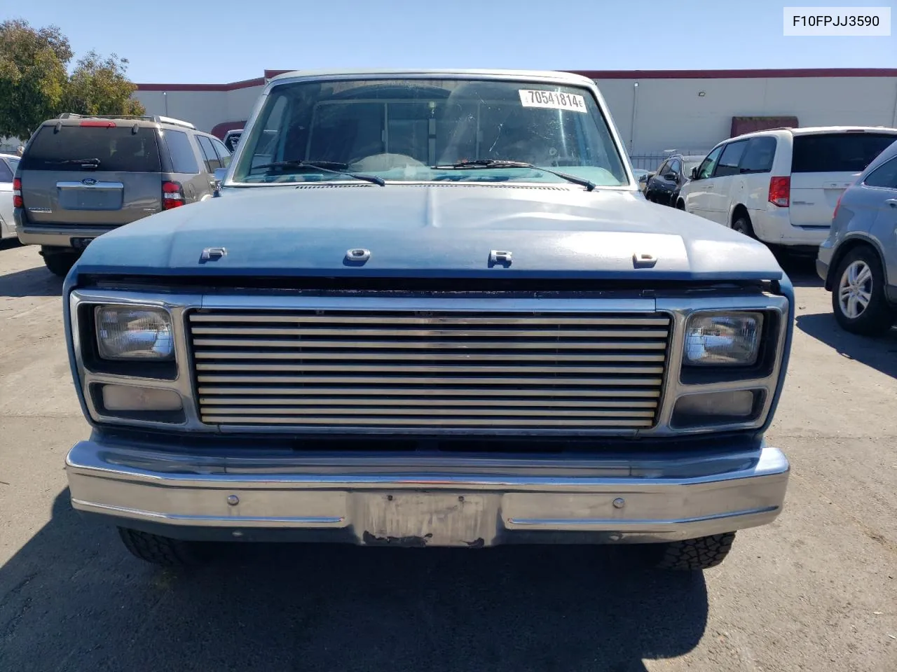 1980 Ford F-100 VIN: F10FPJJ3590 Lot: 70541814