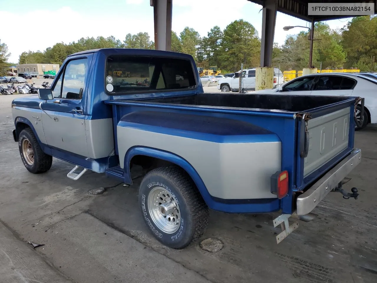 1981 Ford F100 VIN: 1FTCF10D3BNA82154 Lot: 78365754