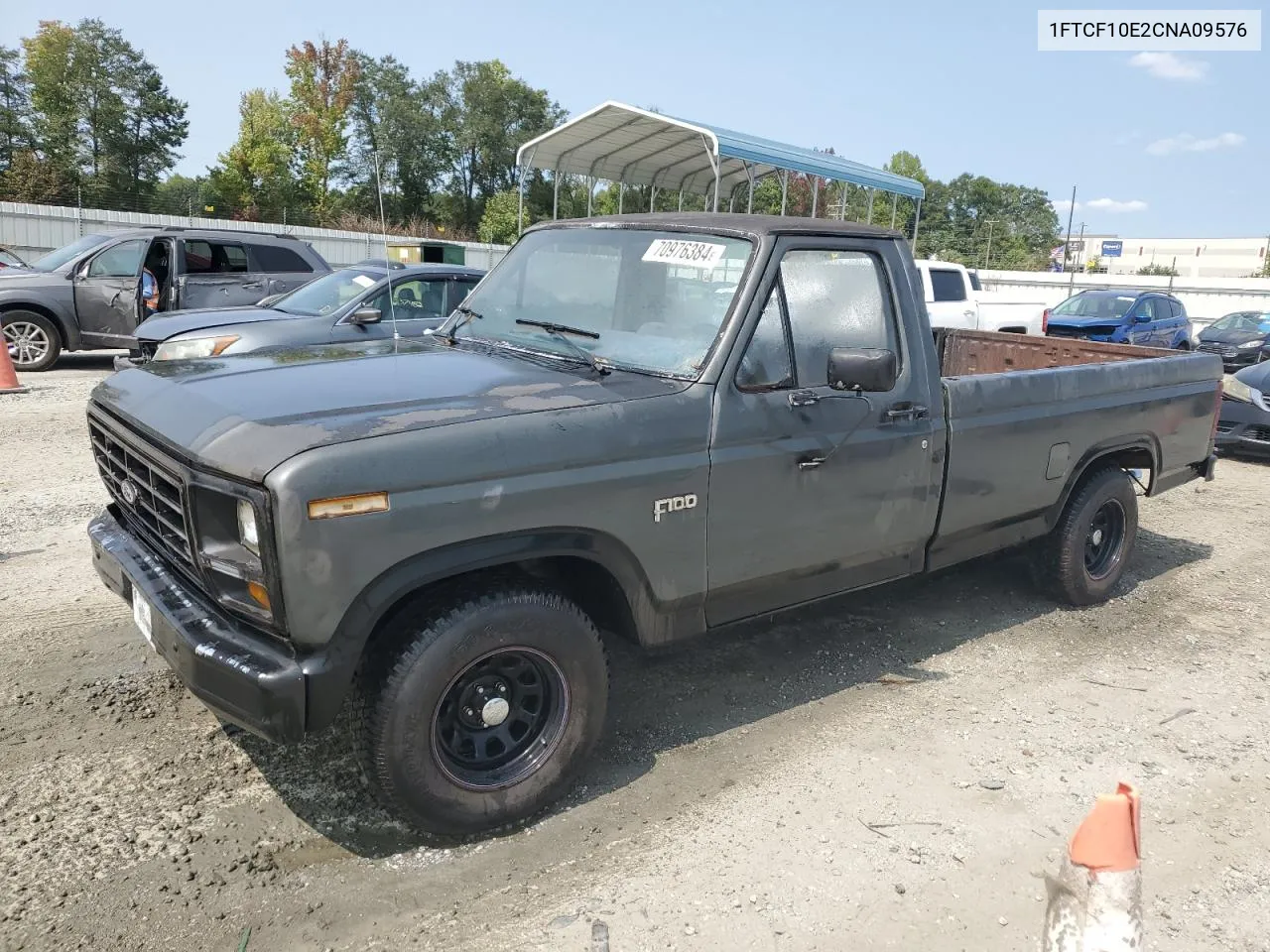 1982 Ford F100 VIN: 1FTCF10E2CNA09576 Lot: 70976384