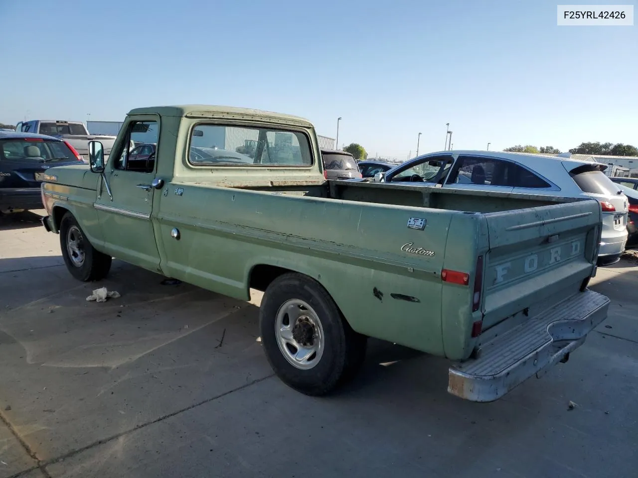 F25YRL42426 1971 Ford F 250