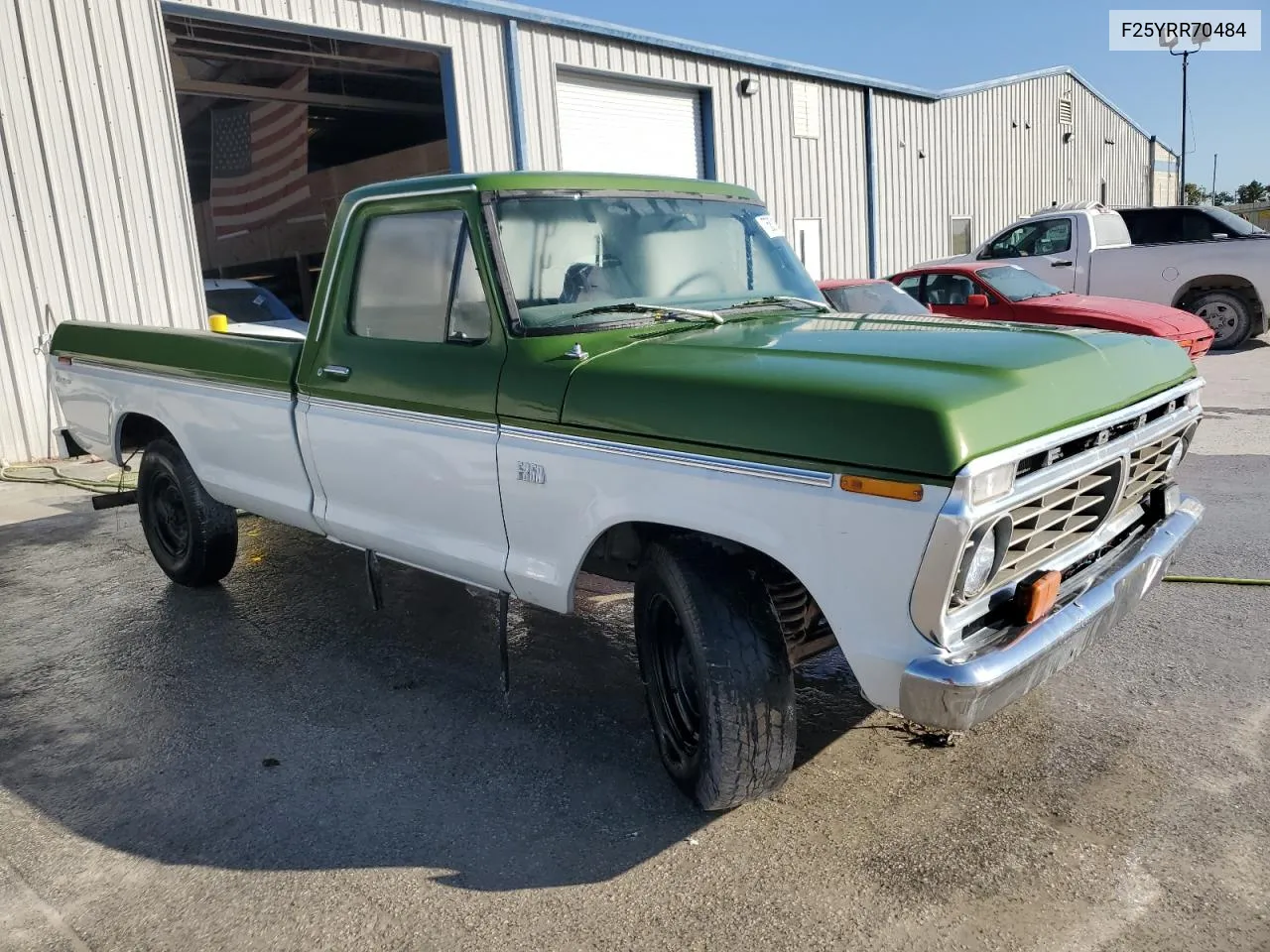 1973 Ford F250 VIN: F25YRR70484 Lot: 75831044