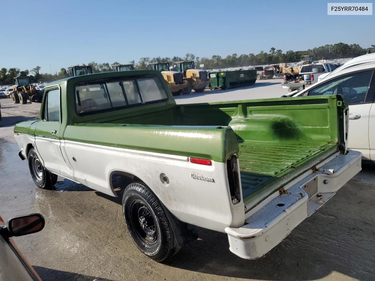 1973 Ford F250 VIN: F25YRR70484 Lot: 75831044