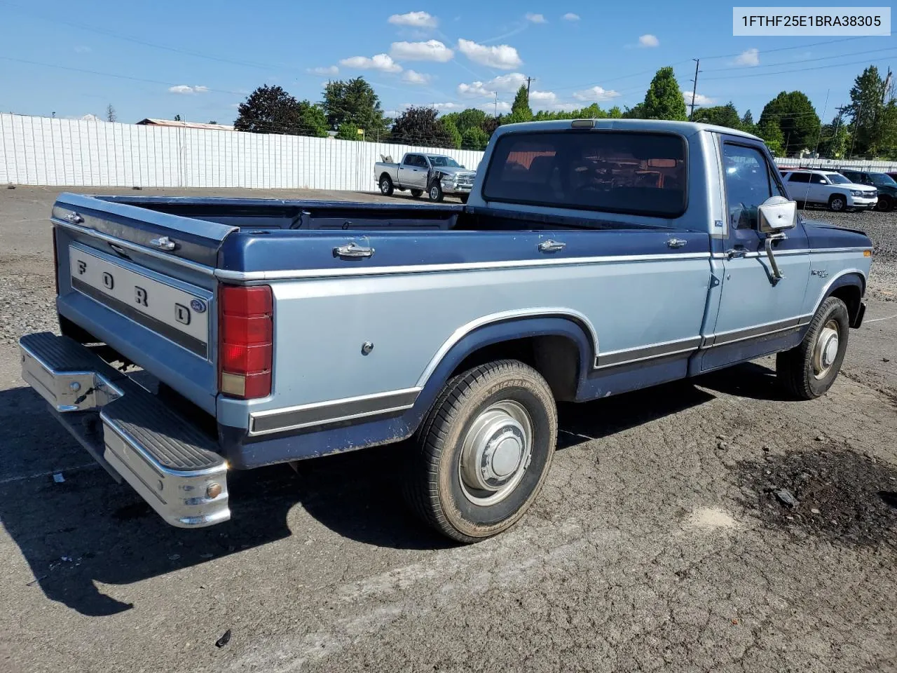 1FTHF25E1BRA38305 1981 Ford F250