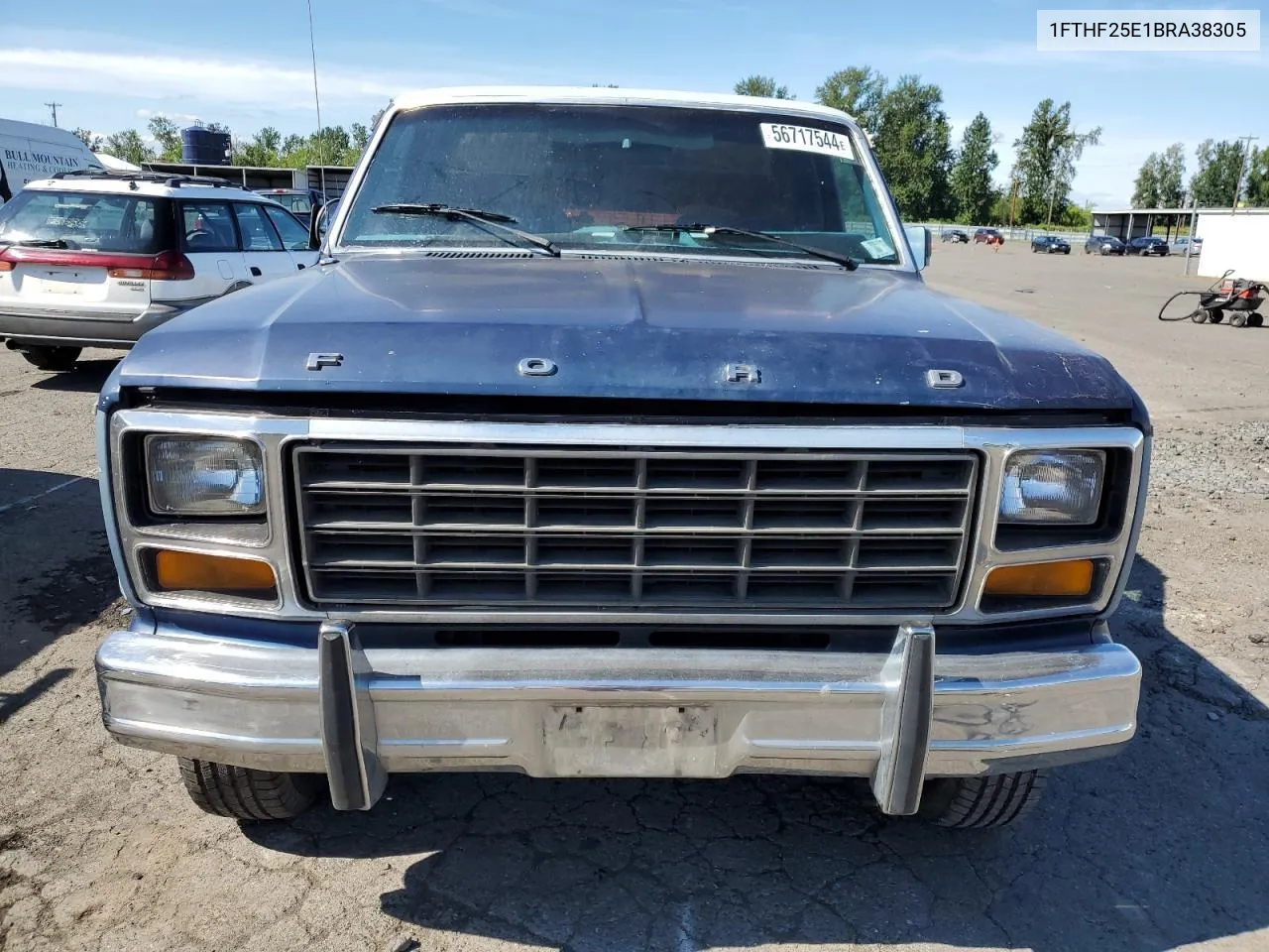 1FTHF25E1BRA38305 1981 Ford F250