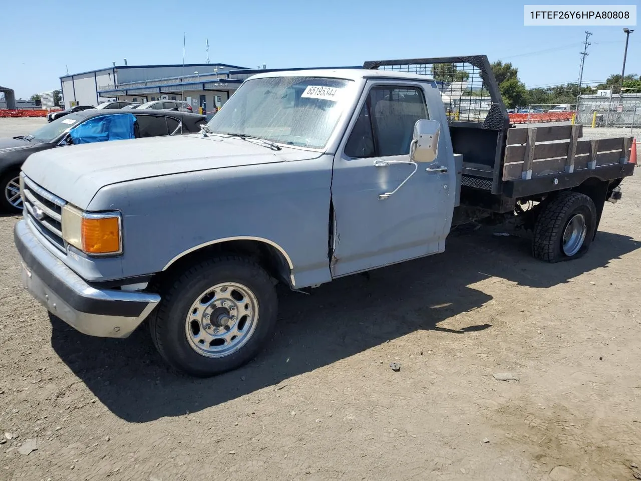 1987 Ford F250 VIN: 1FTEF26Y6HPA80808 Lot: 65195344