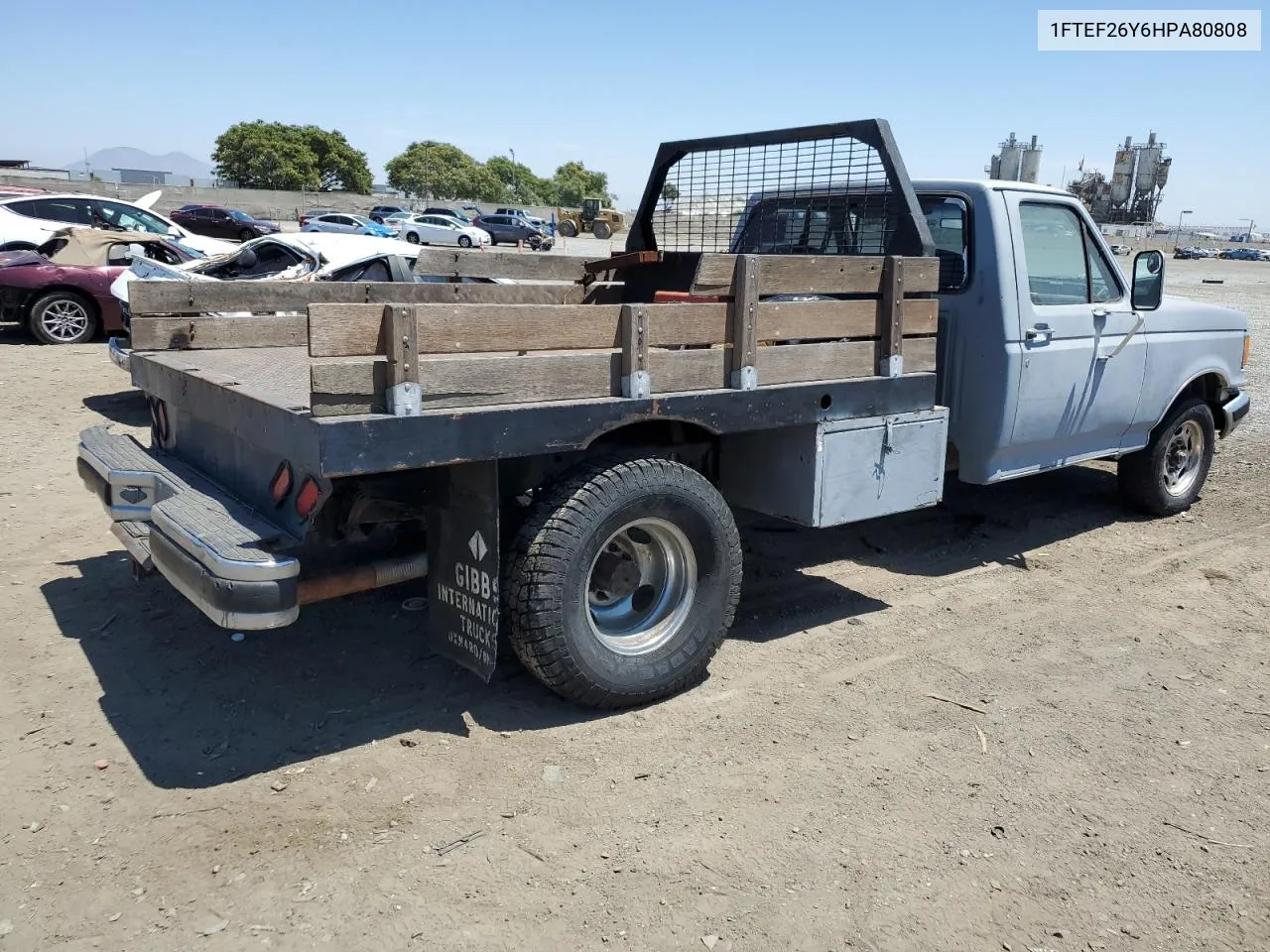 1987 Ford F250 VIN: 1FTEF26Y6HPA80808 Lot: 65195344