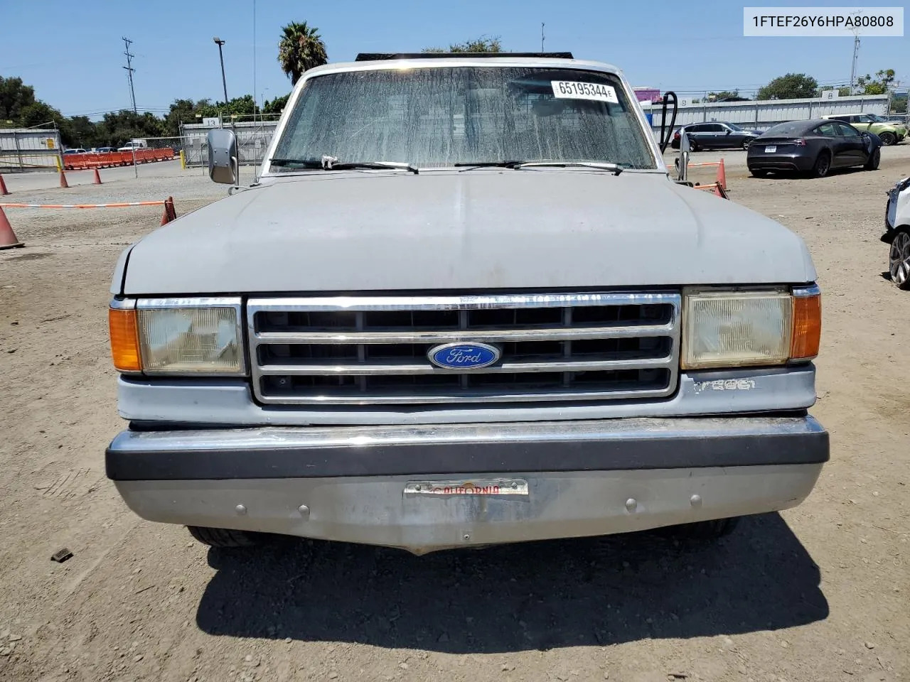 1987 Ford F250 VIN: 1FTEF26Y6HPA80808 Lot: 65195344