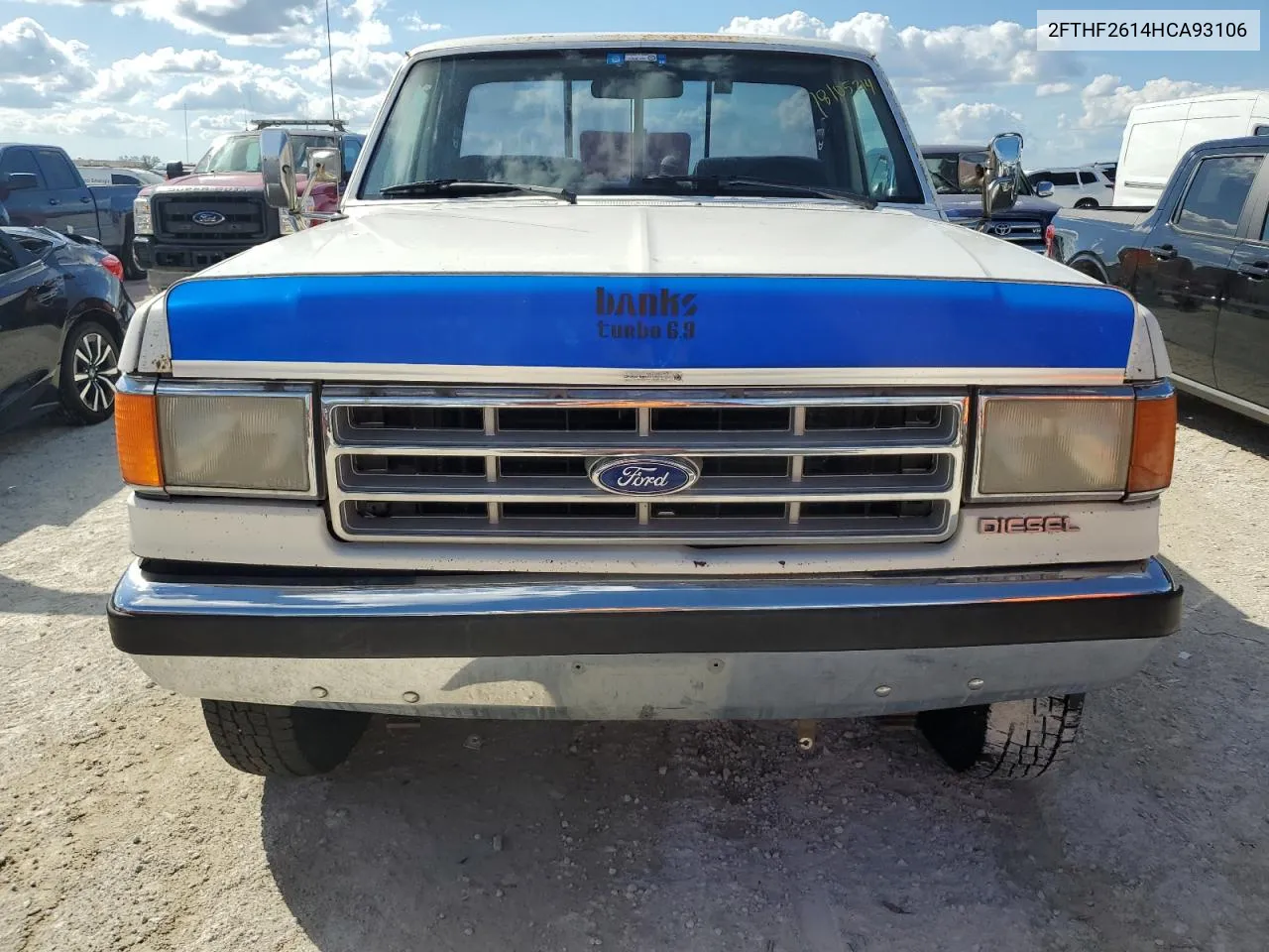 1987 Ford F250 VIN: 2FTHF2614HCA93106 Lot: 78105214