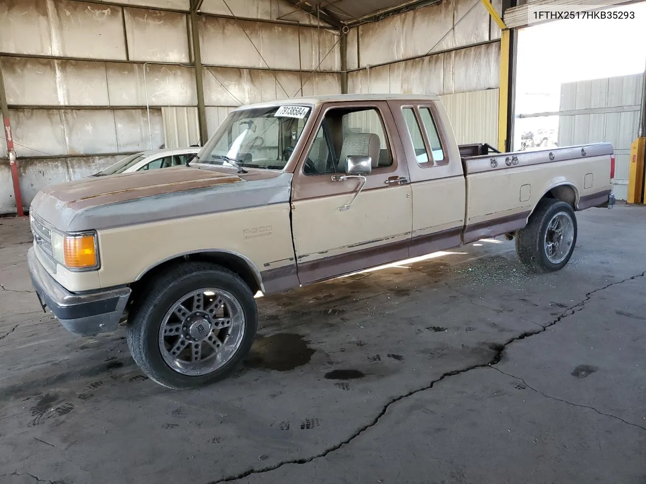 1987 Ford F250 VIN: 1FTHX2517HKB35293 Lot: 79138584